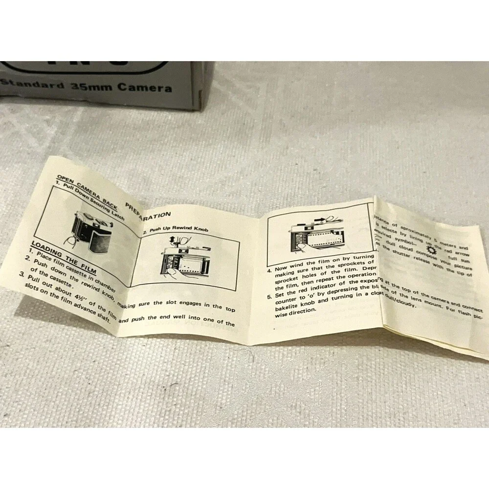 Vintage Penmax YN-3 Standard 45mm Camera Black